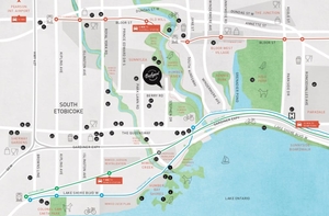 Backyard Condos это мастерплан комьюнити в восточной части Etobicoke