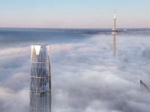 Фото: Pinnacle International На фото: Помимо этой высотки, рядом построят еще две, пониже